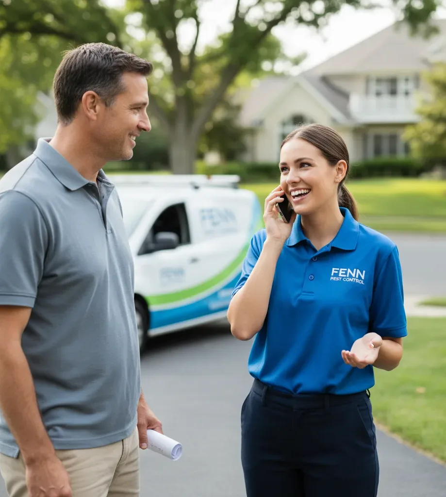 Fenn Pest Control customer support in Warren